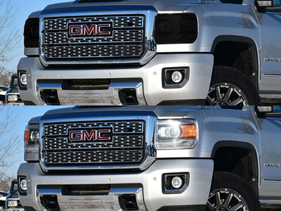 gmc sierra 2015-2019 (2500 / 3500) Headlight Tint Appearance