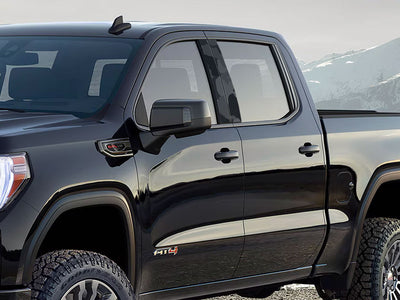 gmc sierra 2015-2019 (2500 / 3500 crew / extended cab) Camo Pillar Cover Diagram