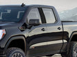 gmc sierra 2015-2019 (2500 / 3500 crew / extended cab) Brushed Aluminum Black Pillar Cover Diagram