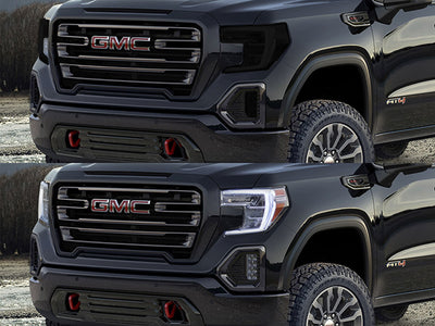 gmc sierra 2019-2019 (1500, legacy edition) Headlight Tint Appearance