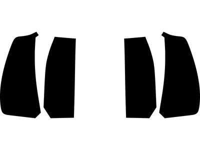 sierra Precut Tail Light Tint Diagram