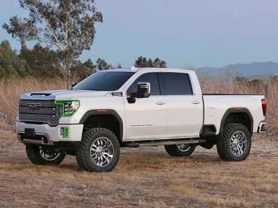 gmc sierra 2020-2023 (2500 / 3500) Headlight Protection Installation Location