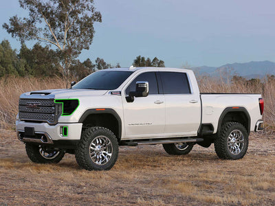gmc sierra 2020-2023 (2500 3500) Headlight Tint Location
