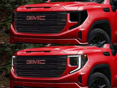 gmc sierra 2022-2024 (1500) Headlight Tint Appearance