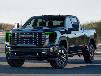 gmc sierra 2024-2025 Headlight Tint Location