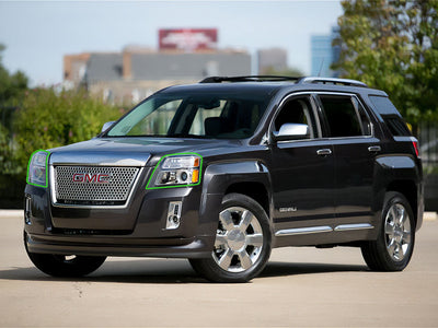 gmc terrain 2010-2015 Headlight Protection Installation Location