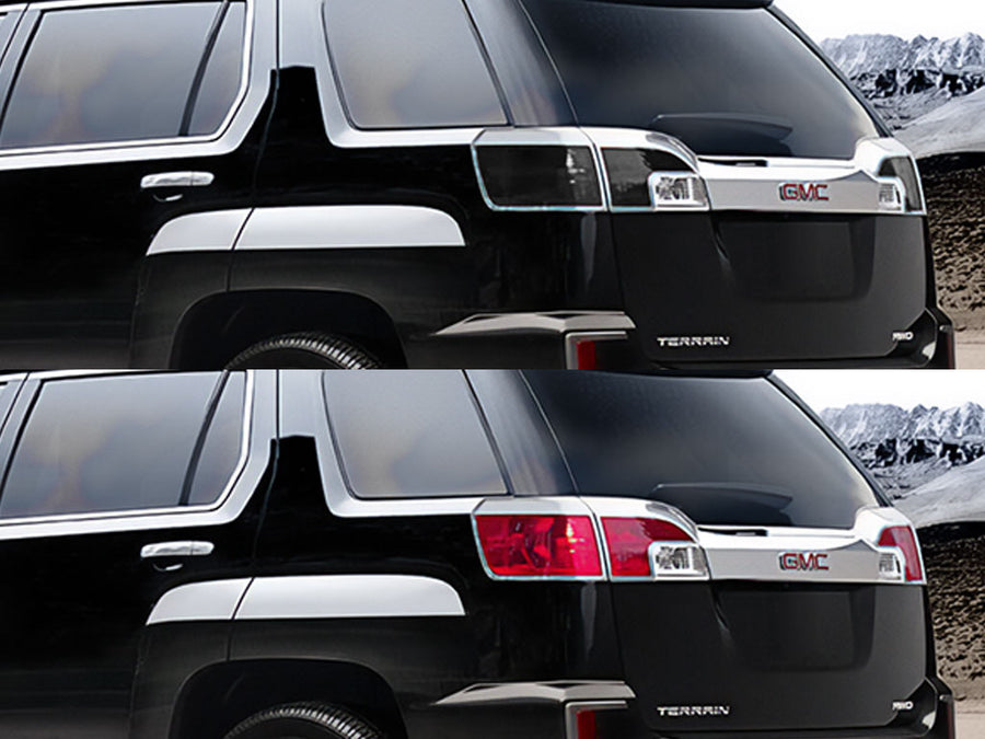 terrain Before and After Smoked Taillights