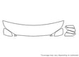 terrain Avery Dennison Clear Bra Hood Precut PPF Diagram