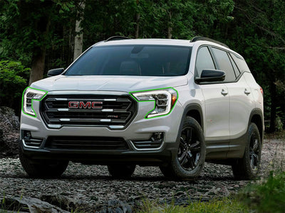 gmc terrain 2022-2024 Headlight Protection Installation Location