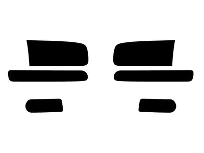 gmc yukon 2000-2006 Headlight Tint