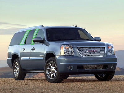gmc yukon 2000-2006 Pillar Post Trim Installation Location