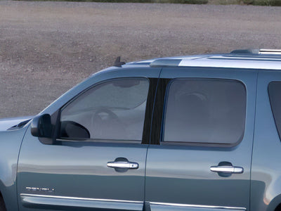 gmc yukon 2007-2014 Brushed Aluminum Black Pillar Cover Diagram