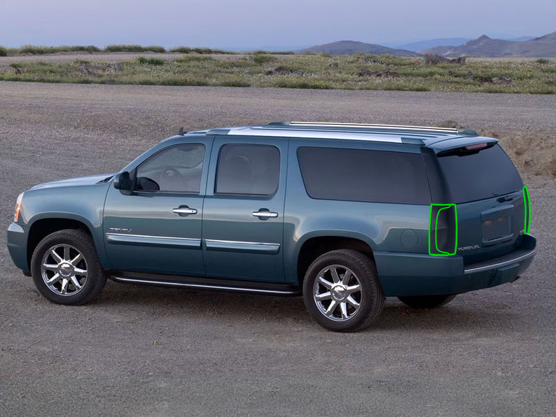 yukon Tail Light Tint Installation Points