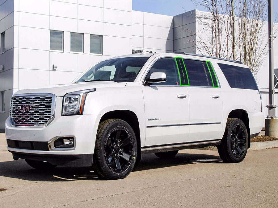 gmc yukon 2015-2020 Pillar Post Trim Installation Location