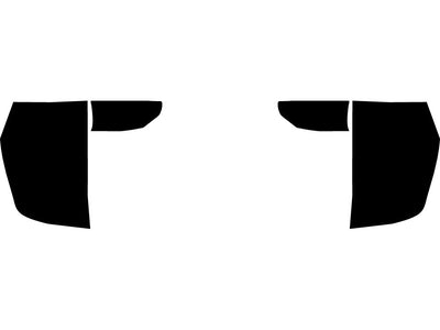 phaeton Precut Tail Light Tint Diagram