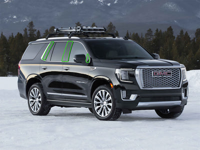 gmc yukon 2021-2023 Pillar Post Trim Installation Location
