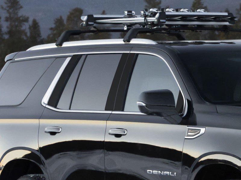 gmc yukon 2021-2023 Gloss Black Pillar Cover Diagram