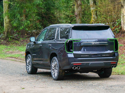 phaeton Tail Light Tint Installation Points