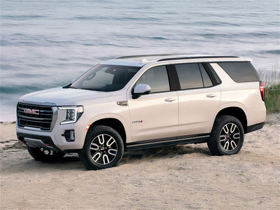 gmc yukon 2021-2023 (xl) Piano Black Pillar Trim
