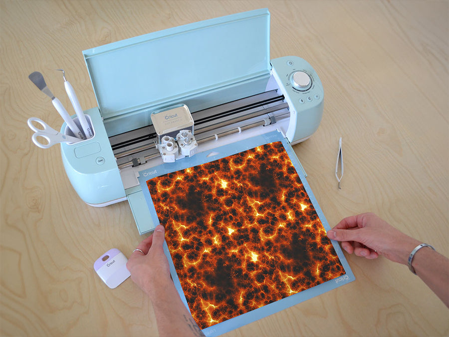 gnarled earth lava Cricut Compatible Vinyl