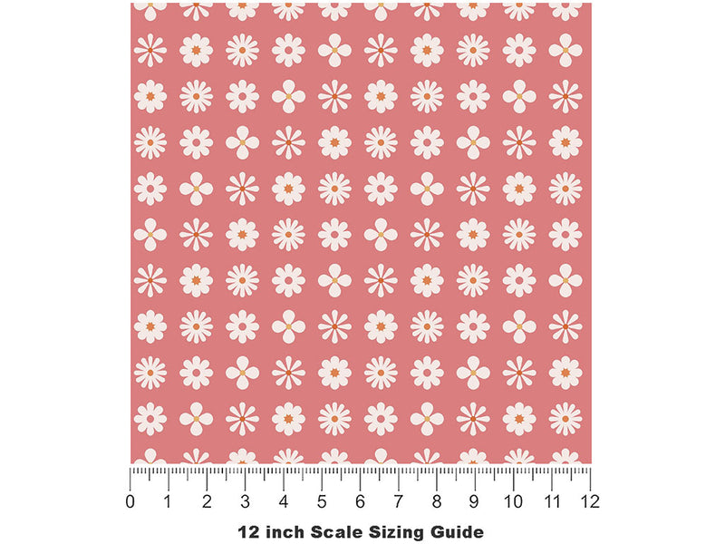 Go Gidget Retro Vinyl Film Pattern Size 12 inch Scale~Rwraps Go Gidget Retro Sizing Chart~2