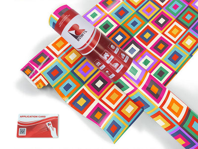 go sixties mosaic Craft Vinyl Roll