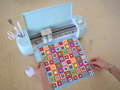go sixties mosaic Cricut Compatible Vinyl