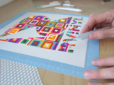go sixties mosaic Easy Weed Craft Vinyl