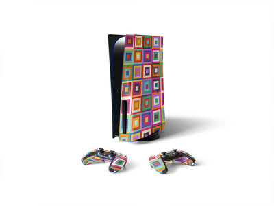 go sixties mosaic Sony PS5 DIY Skin