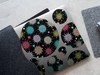 go viral mosaic DIY Laptop Stickers
