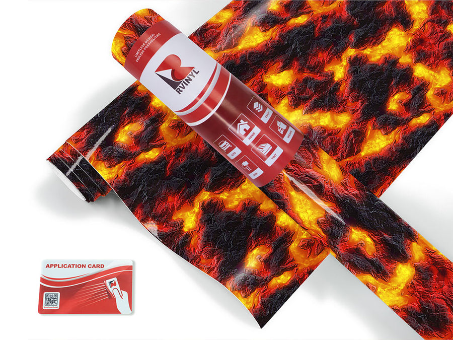 god vulcan lava Craft Vinyl Roll