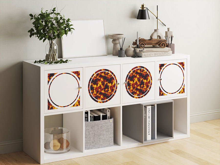 god vulcan lava DIY Furniture Stickers