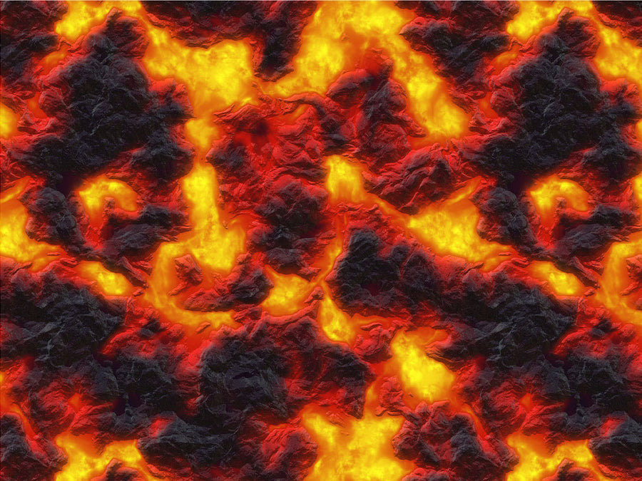 God Vulcan Lava Vinyl Wrap Pattern~Rwraps Series 914 Digitally Printed Vinyl Wrap~0