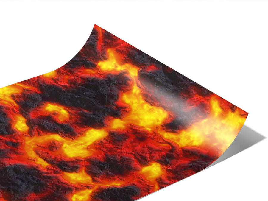 God Vulcan Lava Vinyl Wraps~Rwraps Series 914 Digitally Printed Vinyl Wrap~0