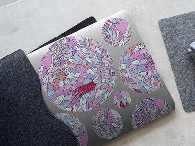 goddess kishar floral DIY Laptop Stickers