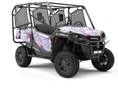 Goddess Kishar Floral Utility Vehicle Vinyl Wrap