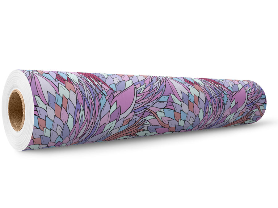 Goddess Kishar Floral Wrap Film Wholesale Roll~Rwraps Series 914 Digitally Printed Vinyl Roll~5