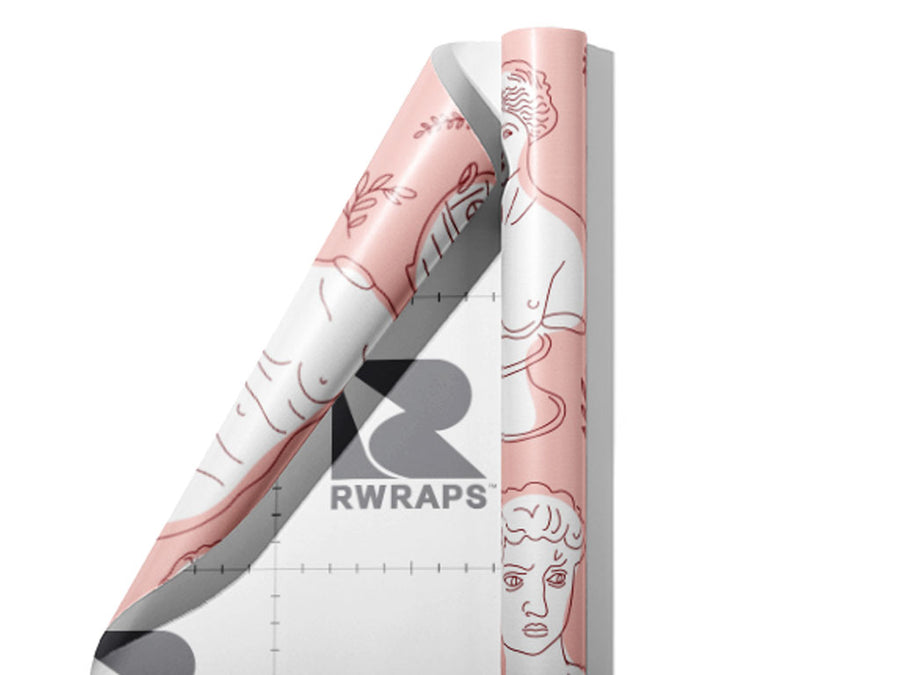 Goddess Venus Greco Roman Wrap Film Sheets~Rwraps Series 914 Goddess Venus Greco Roman Scrolled Sheet~3