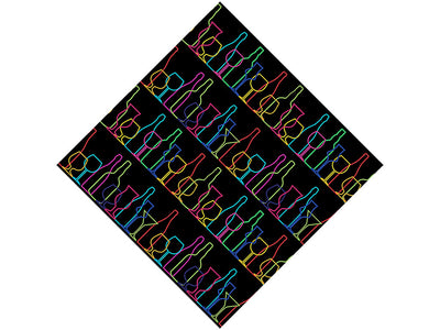 Going Cross-Eyed Alcohol Vinyl Wrap Pattern