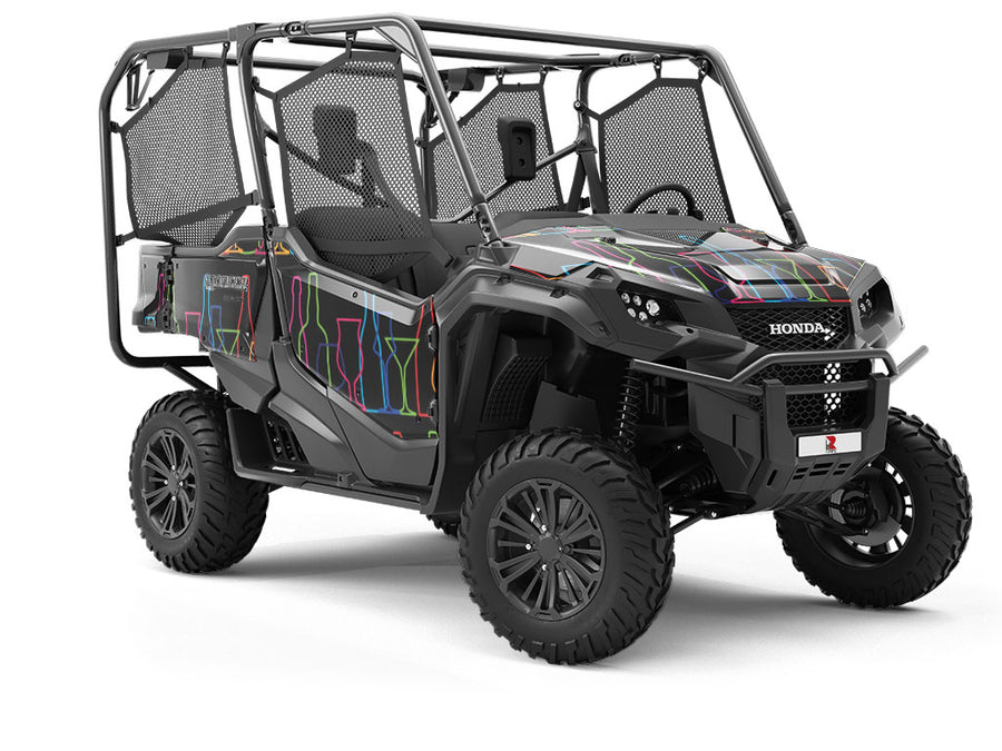 Going Cross-Eyed Alcohol Utility Vehicle Vinyl Wrap