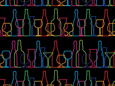 Going Cross-Eyed Alcohol Vinyl Wrap Pattern~Rwraps Series 914 Digitally Printed Vinyl Wrap~0