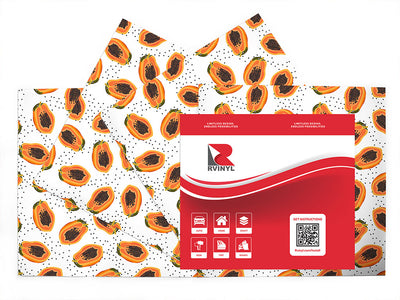 going solo fruit Craft Vinyl Sheet Pack