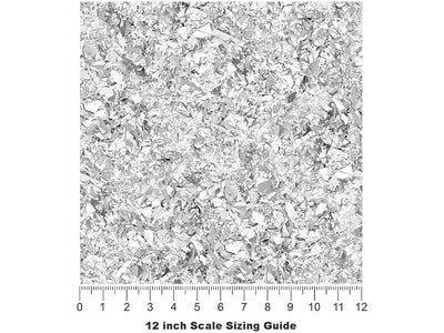 Golcondas Hope Gemstone Vinyl Film Pattern Size 12 inch Scale~Rwraps Golcondas Hope Gemstone Sizing Chart~2