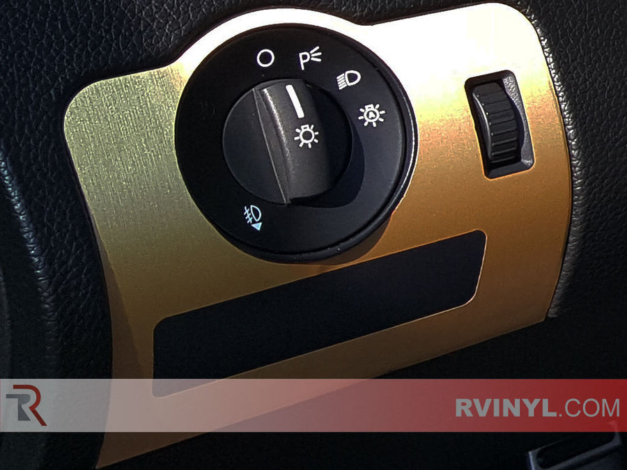 Rwraps™ Gold Brushed Aluminum Vinyl Wrap
