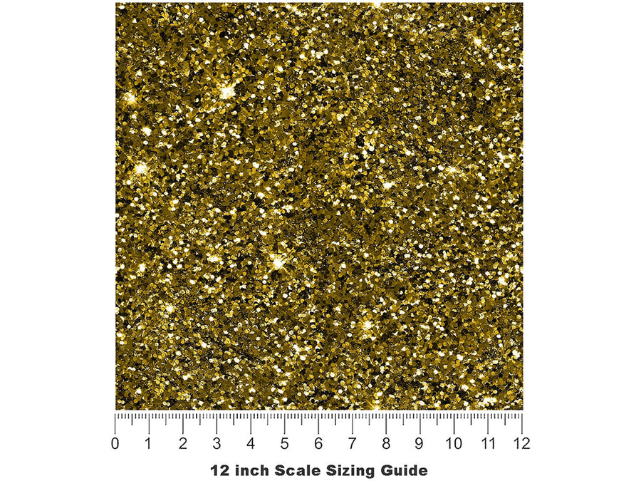 Gold Bullion Gemstone Vinyl Film Pattern Size 12 inch Scale~Rwraps Gold Bullion Gemstone Sizing Chart~2