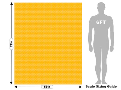 Gold  Brick Vehicle Wrap Scale~Rwraps Series 914 Gold  Brick Measurements~2
