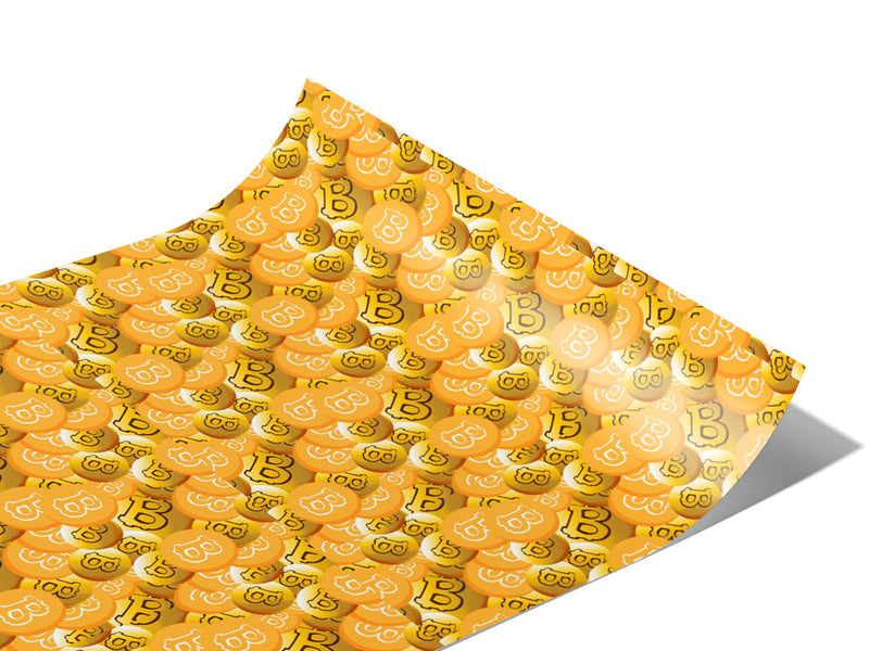 Gold Coins Technology Vinyl Wraps~Rwraps Series 914 Digitally Printed Vinyl Wrap~1