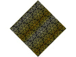 Gold Cylindrical Mandala Vinyl Wrap Pattern