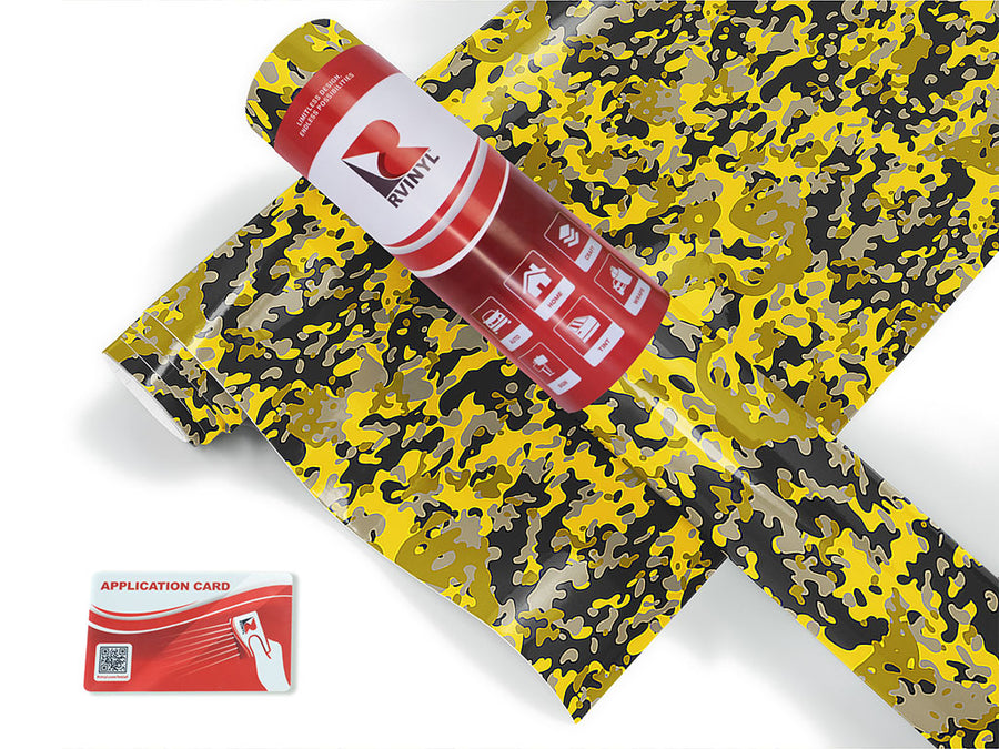 gold erdl camouflage Craft Vinyl Roll