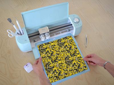 gold erdl camouflage Cricut Compatible Vinyl